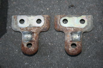 KTM MX 250 SX mocowanie przewodu hamulcowego