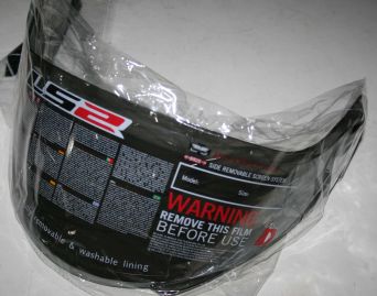 Szybka, wizjer kasku LS2 Iridium Silver
