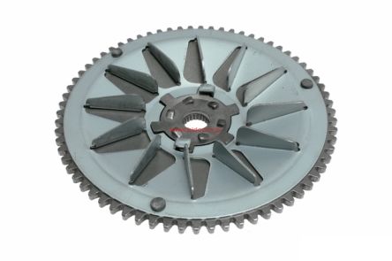 Przeciwtalerz wariatora + wentylator Motoforce, Peugeot 50 / 100cc