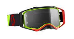Gogle Scott  yellow/red