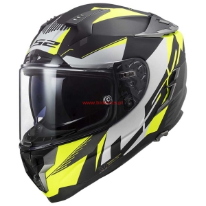 KASK LS2 FF327 CHALLENGER SQUADRON HV YELLOW
