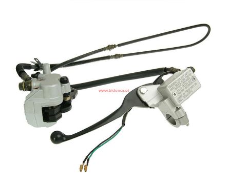 Kompletny zestaw hamulca tylnego- GY6 125cc 	