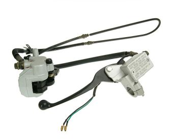 Kompletny zestaw hamulca tylnego- GY6 125cc 	