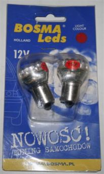 Komplet 24x Led czerwona