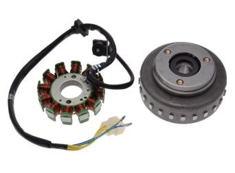 Stator iskrownik + koło mag. do Junak 905 Euro4