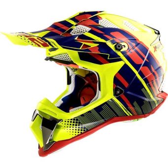 KASK LS2 MX470 SUBVERTER BOMBER H-V YELLOW 