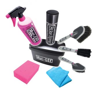 MUC-OFF Zestaw do czyszczenia motocykla 8W1