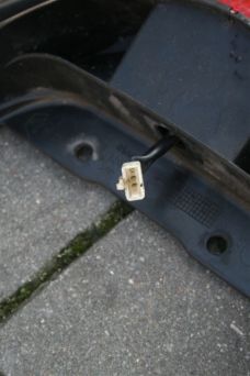 Tylna lotka wraz z lampą Piaggio Zip