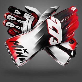 Rękawice Minus 273 SUPERSONIC Red/Black/White