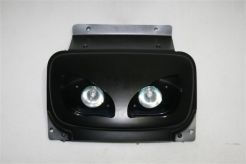 Lampa przednia halogenowa BWS czarna