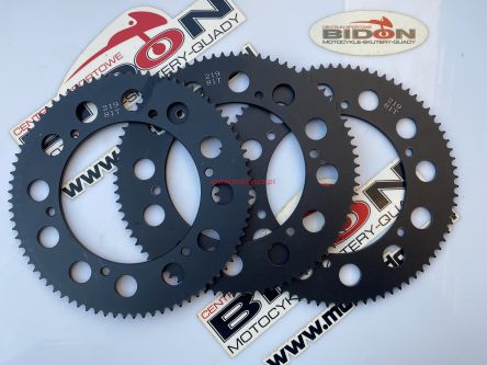 Zębatka aluminium 219 czarna