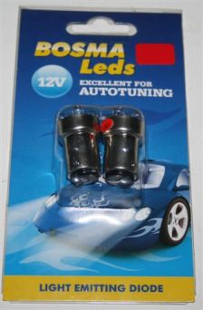 Komplet 5x Led czerwona