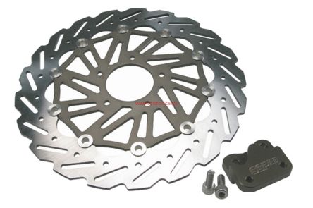 Tarcza hamulcowa SSP Wave Oversize, przednia, stal nierdzewna, Gilera Runner, 280mm