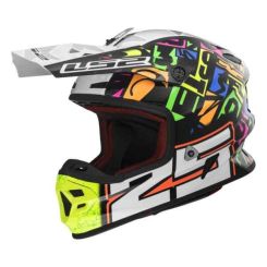 Kask LS2 LIGHT Punch White Black 