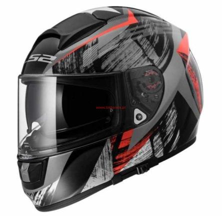 Kask LS2 VECTOR Cosmos White Red