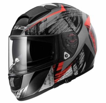 Kask LS2 VECTOR Cosmos White Red