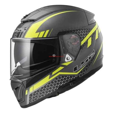 Kask LS2 BREAKER Split Matt Titanium Hi-Vis Yellow 