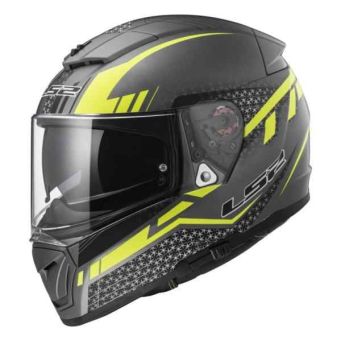 Kask LS2 BREAKER Split Matt Titanium Hi-Vis Yellow 