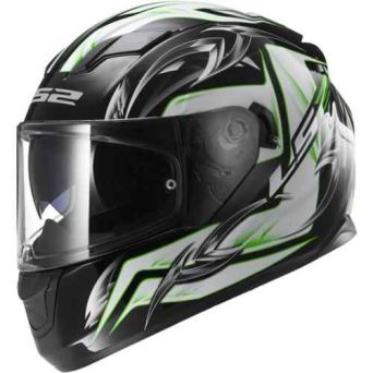 Kask LS2 STREAM Steel White Black Green