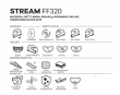 KASK LS2 FF320 STREAM SOLID BLACK - 2