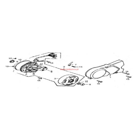 O-ring statora LF120 MRF
