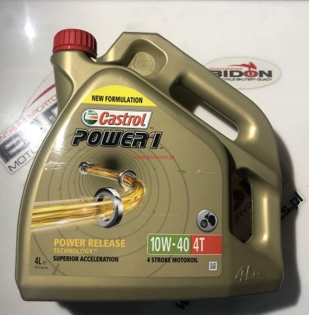 Olej Castrol Power1 4T 10W40, 4 litry