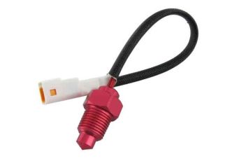 Czujnik temperatury Koso, M12x1,50, 0-250 °C, biała wtyczka
