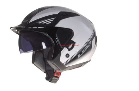 Kask LS2 OF586 Bishop Atom White Black 