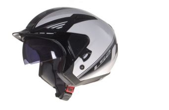 Kask LS2 OF586 Bishop Atom White Black 