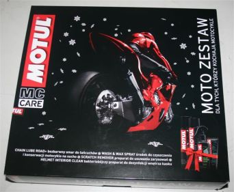 Moto zestaw ochrona i pielęgnacja