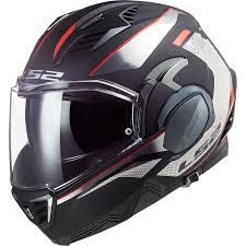 Kask motocyklowy LS2 FF900 Valiant II Hub Black Titanium
