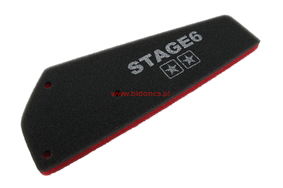 Wkład filtra powietrza Stage6 Double Layer GY6 4T