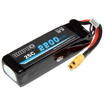 AKUMULATOR, LIPO, 11.1V 2200 MAH – UNIGO