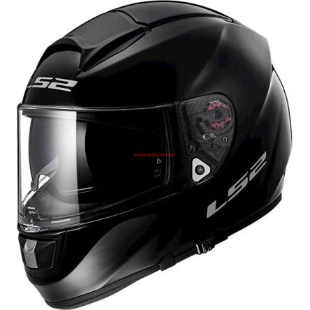 KASK LS2 FF397 VECTOR SOLID BLACK 
