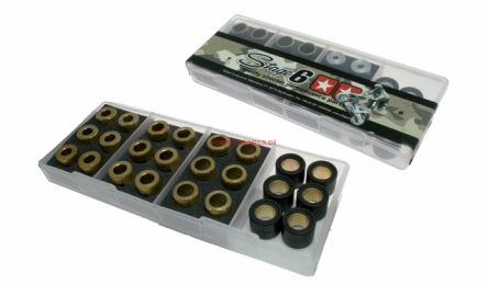 Rolki Stage6 17x12, zestaw 4.00g / 4.50g / 5.00g / 5.50g