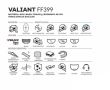 KASK LS2 FF399 VALIANT SOLID BLACK  - 3