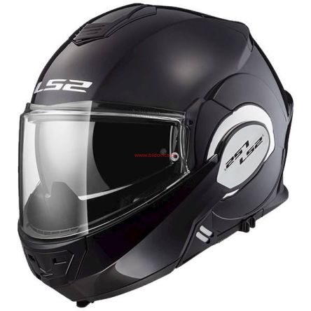 KASK LS2 FF399 VALIANT SOLID BLACK 