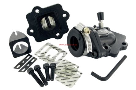 Zawór z króćcem Stage6 MKII, Minarelli leżące