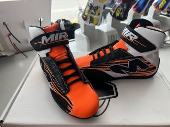 Buty Mir ST – EVOLUTION KART Pomarańczowe