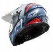 Kask motocyklowy LS2 MX436 Pioneer Evo Evolve White Cobalt - 3