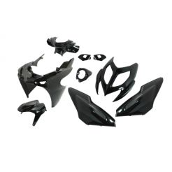 Owiewki / plastiki, 9 elementów DO YAMAHA AEROX czarny połysk 