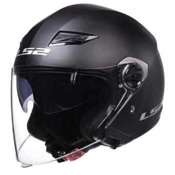 Kask LS2 TRACK Solid Matt Black 