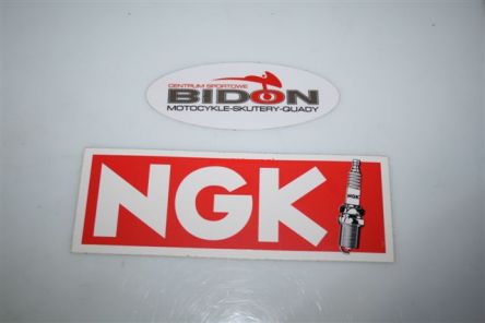 Naklejka NGK mała