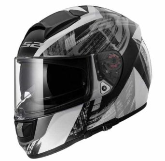Kask LS2 VECTOR Cosmos White Black 