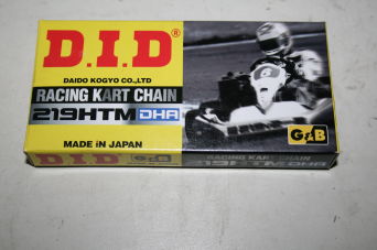 Łańcuch DID 219 HTM 104L do kartingu