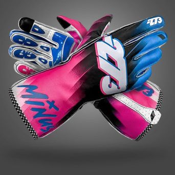 Rękawice Minus 273 SUPERSONIC Black/Cyan/Hot Pink