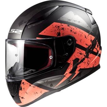 KASK LS2 FF353 RAPID DEADBOLT B/ORANGE 