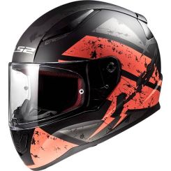 KASK LS2 FF353 RAPID DEADBOLT B/ORANGE 