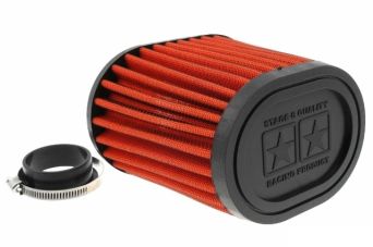 Filtr powietrza Stage6 Drag Race, 44 / 49mm, pomarańczowy 