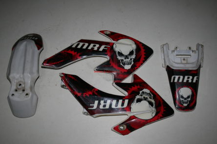 Komplet plastików do PIT BIKE MRF 80 / 120/ 140.